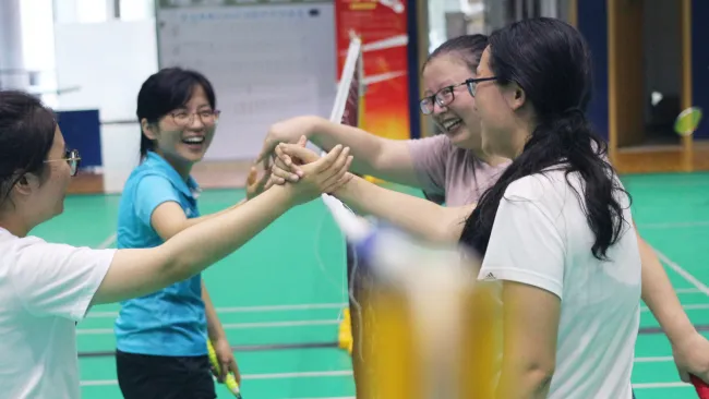 Team Badminton Session
